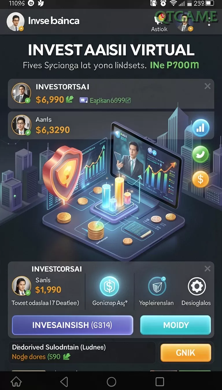 Cuplikan layar UPDATES — pengaturan akun