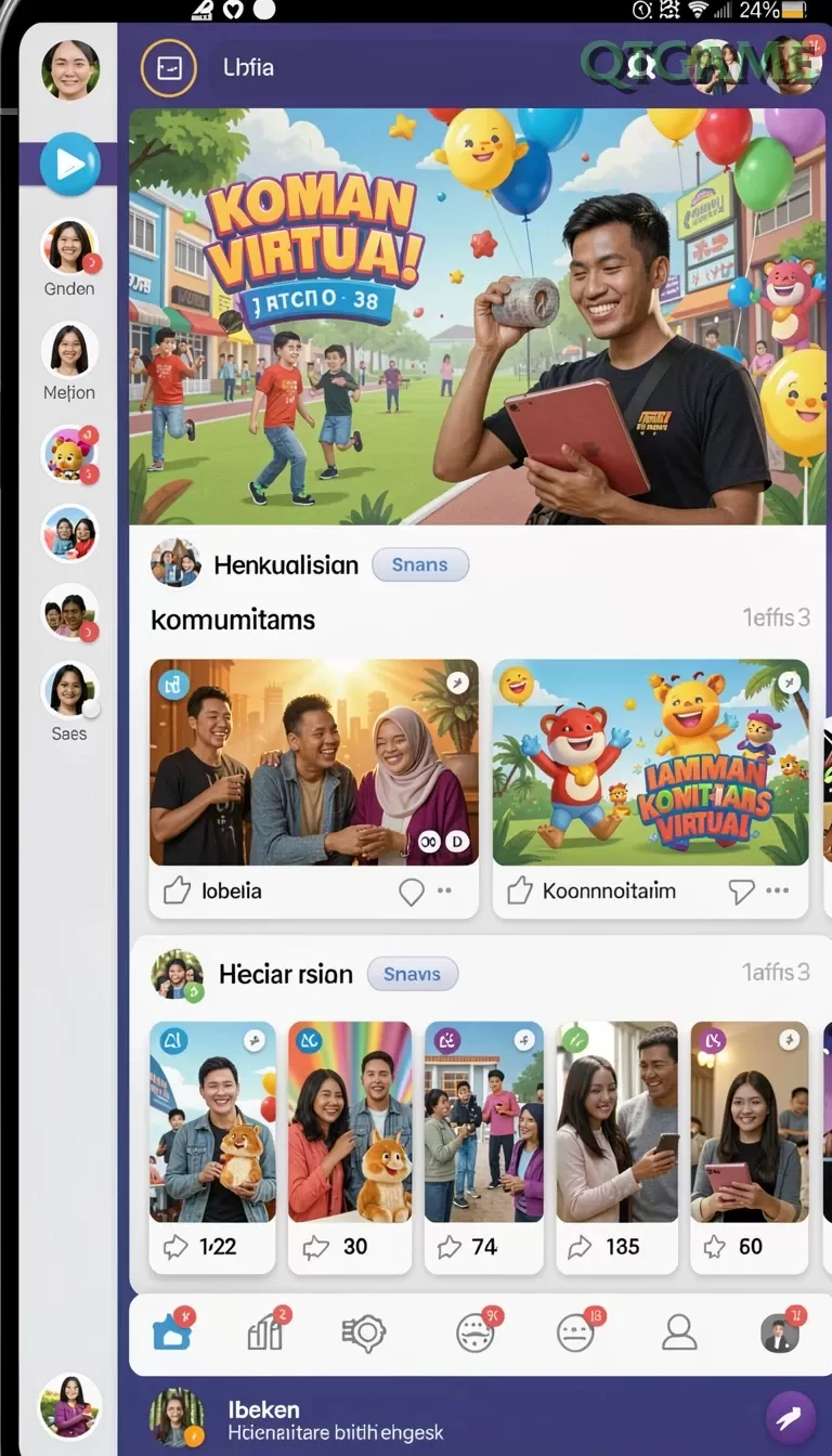 Cuplikan layar VIVATOGEL — pengaturan akun